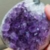 Geoda de Amatista Natural Color Intenso · Pieza Estable · Decoración del Hogar · Cristal de Meditación y Colección