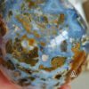 mmexport1769616582154 Natural Ocean Jasper Egg · Defined Pattern with Cavities · Decorative and Collectible Piece