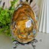 mmexport1769616606645 Natural Ocean Jasper Egg · Defined Pattern with Cavities · Decorative and Collectible Piece