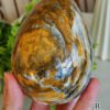 mmexport1769616626293 Natural Ocean Jasper Egg · Defined Pattern with Cavities · Decorative and Collectible Piece