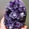 Natural Amethyst Druse with Large Crystals · Intense Violet · Home Decor · Meditation · Collection