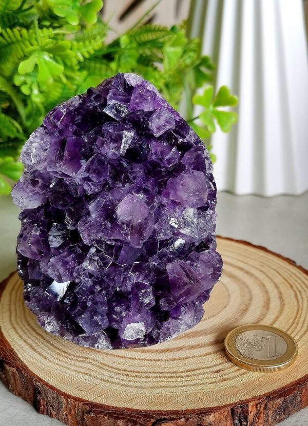 Natural Amethyst Druse with Large Crystals · Intense Violet · Home Decor · Meditation · Collection