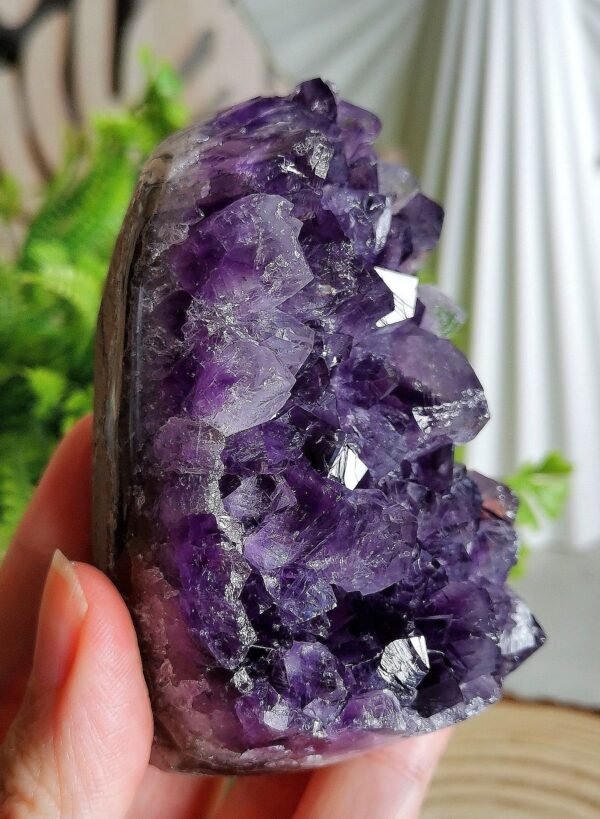 Natural Amethyst Druse with Large Crystals · Intense Violet · Home Decor · Meditation · Collection
