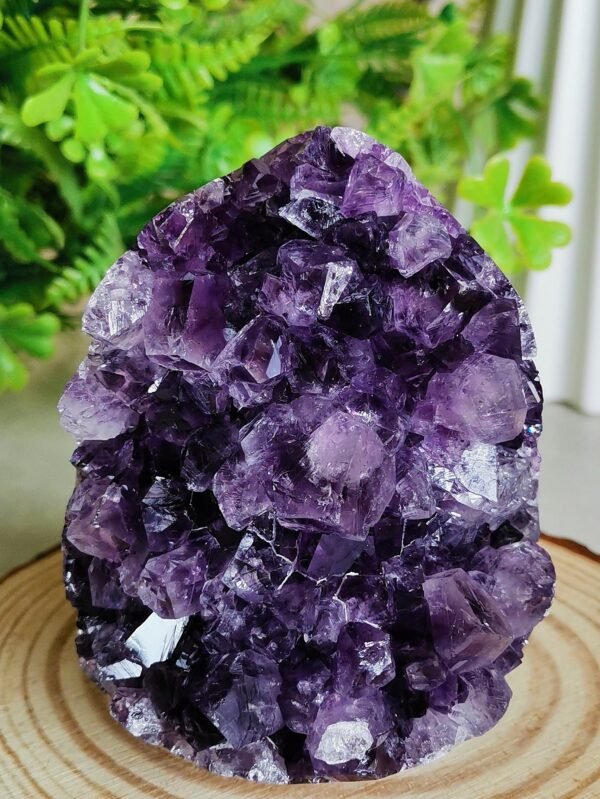 Natural Amethyst Druse with Large Crystals · Intense Violet · Home Decor · Meditation · Collection