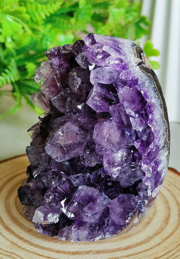 Natural Amethyst Druse with Large Crystals · Intense Violet · Home Decor · Meditation · Collection