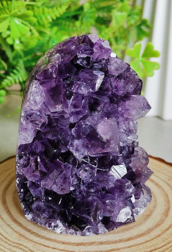 Natural Amethyst Druse with Large Crystals · Intense Violet · Home Decor · Meditation · Collection