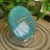 Natural palm stone wish stone · Ocean jasper / Amazonite / Carnelian / Opal / Quartz with inclusions · Meditation and collection stone