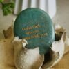 Natural palm stone wish stone · Ocean jasper / Amazonite / Carnelian / Opal / Quartz with inclusions · Meditation and collection stone