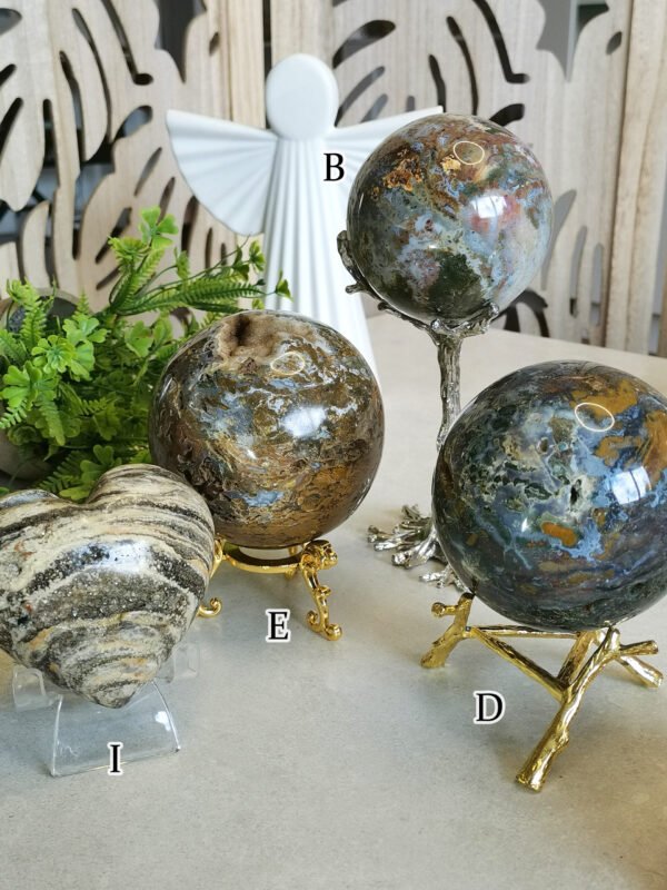 oznorCO Esfera de jaspe oceánico