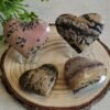 Natural Picture Jasper Heart – Polished Landscape Jasper – Home Decor, Meditation, and Collectibles