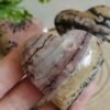 Natural Picture Jasper Heart – Polished Landscape Jasper – Home Decor, Meditation, and Collectibles