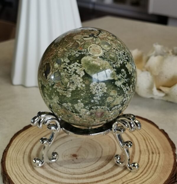 oznorCO Esfera de Peacock Stone (Bornita)