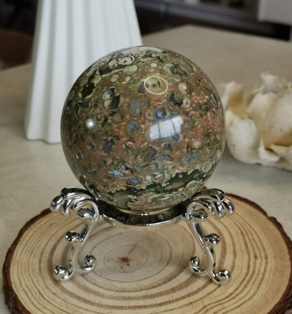 oznorCO Esfera de Peacock Stone (Bornita)