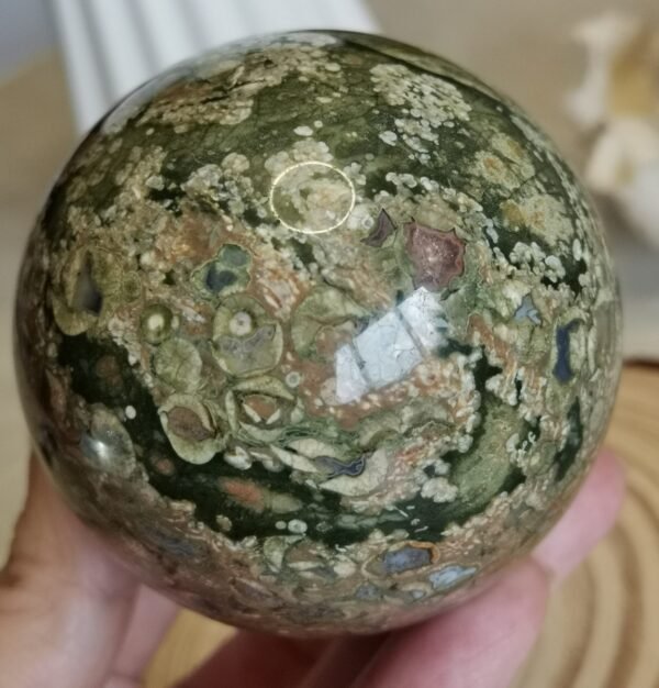 oznorCO Esfera de Peacock Stone (Bornita)