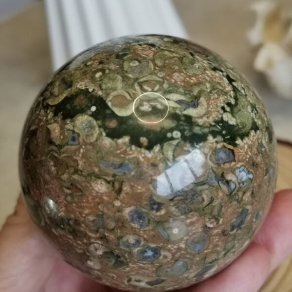 oznorCO Esfera de Peacock Stone (Bornita)