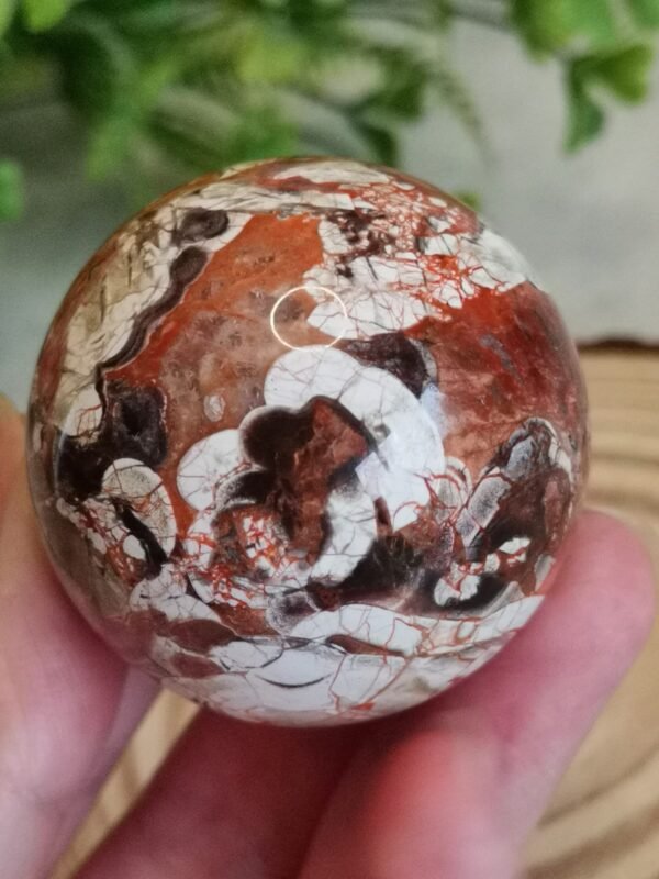 Agate Crystal Sphere