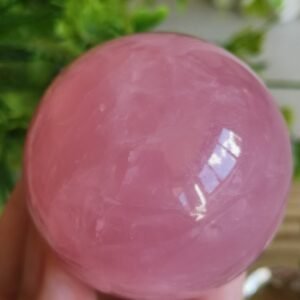 oznorCO Esfera de Cuarzo Rosa natural