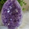Huevo de amatista morada Large size