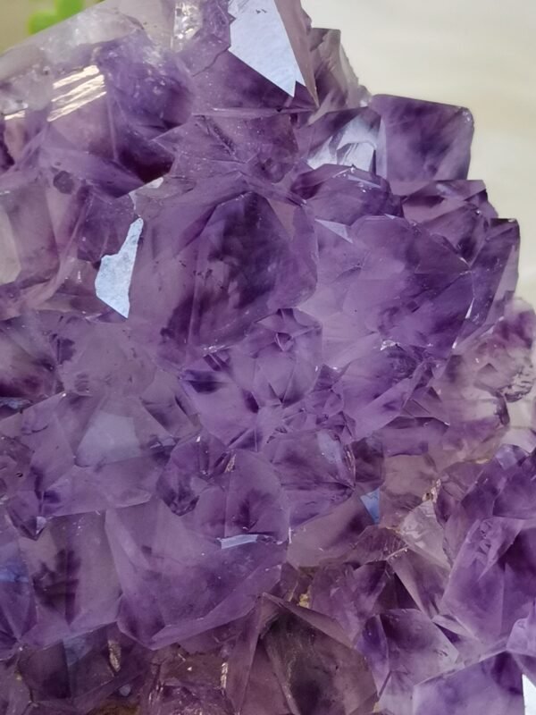 Huevo de amatista morada Large size