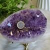 Huevo de amatista morada Large size