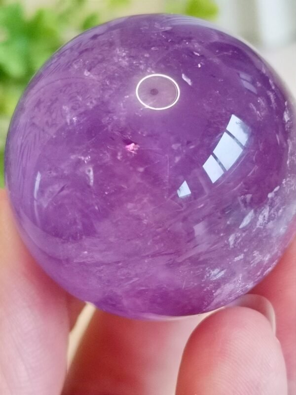 Bola de amatista natural