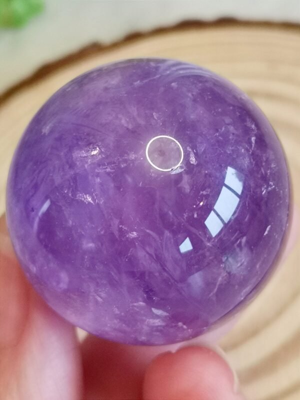Bola de amatista natural