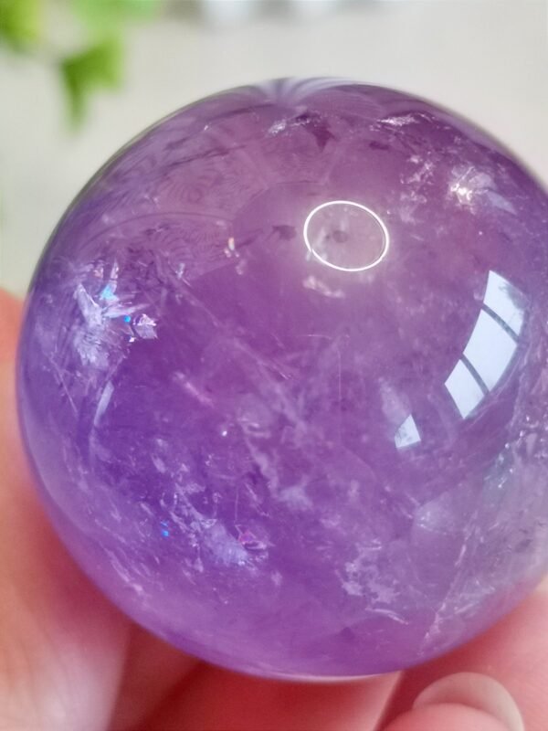 Bola de amatista natural