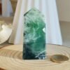 Natural fluorite tower