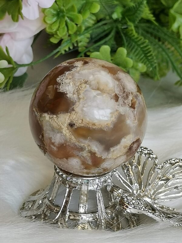 Esfera de ágata sakura