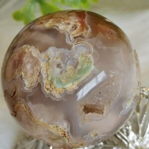 Esfera de ágata sakura