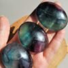 Natural Fluorite • Hand Stone • Rainbow Energy Crystal