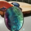 Natural Fluorite • Hand Stone • Rainbow Energy Crystal