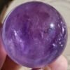 Natural amethyst ball