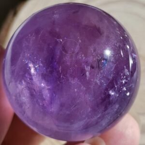 Natural amethyst ball