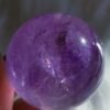 Natural amethyst ball
