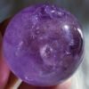Natural amethyst ball