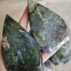 Moss Agate Teardrop Freeform Crystal – Decorative Moss Stone