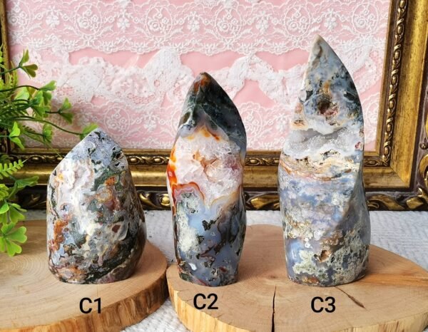 Ocean Jasper natural flame