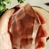 Clear quartz crystal point with phantom