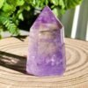Natural amethyst tower