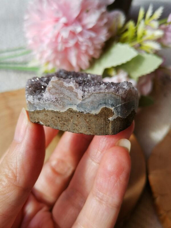 Corazón de cristal natural