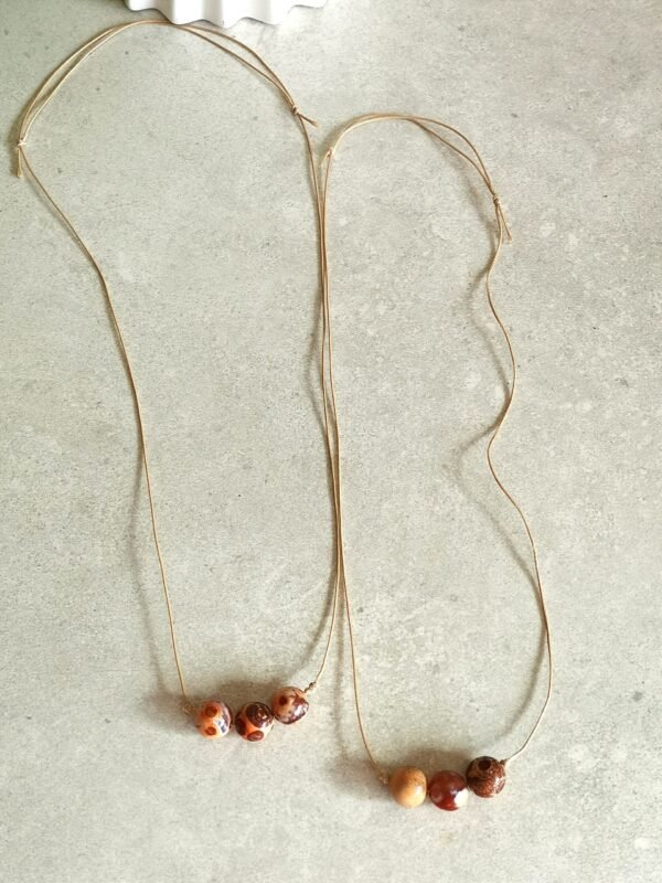 Handmade Adjustable Natural Agate Necklace