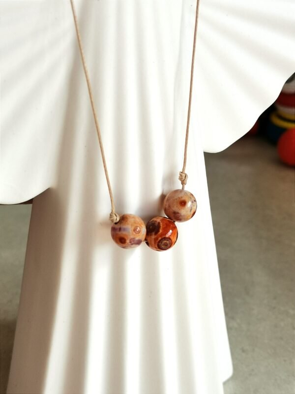 Handmade Adjustable Natural Agate Necklace