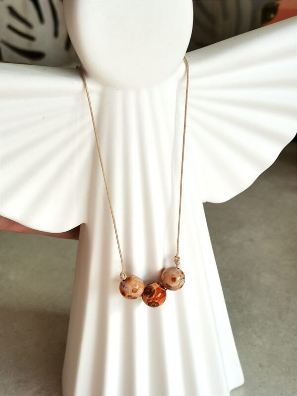 Handmade Adjustable Natural Agate Necklace