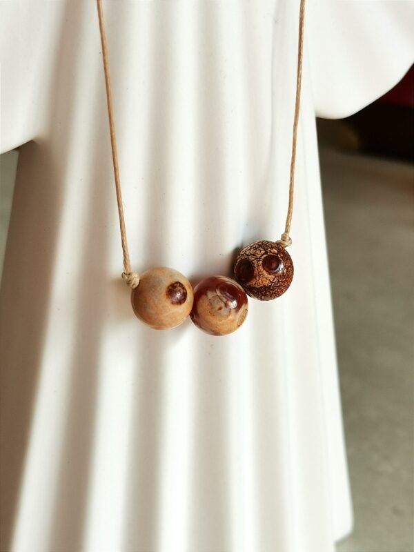 Handmade Adjustable Natural Agate Necklace