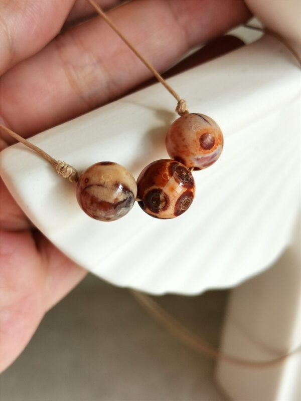 Handmade Adjustable Natural Agate Necklace