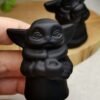 Yoda Black Obsidian Figurine – Star Wars