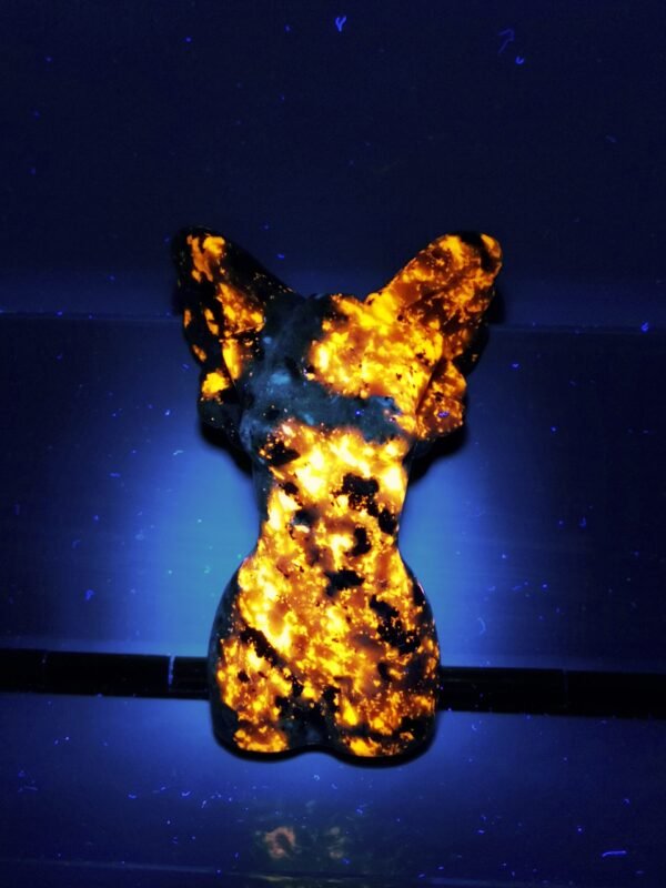 Angel wings divine feminine Fire quartz/Obsidian