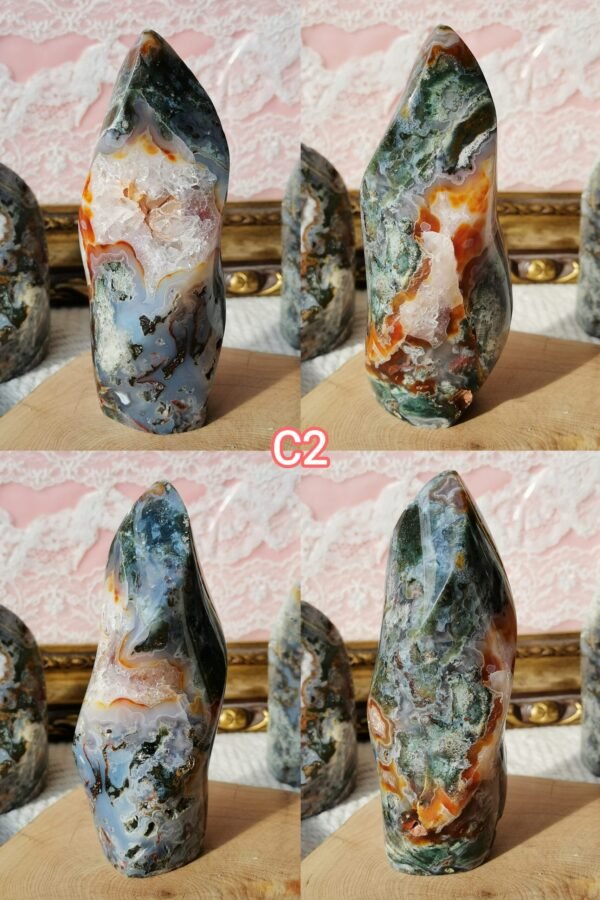 Ocean Jasper natural flame