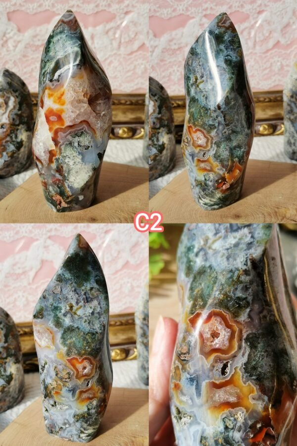 Ocean Jasper natural flame